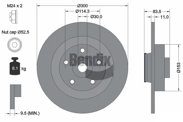 BDS1285 Jurid/Bendix