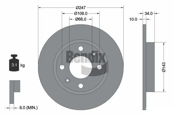 BDS1033 Jurid/Bendix