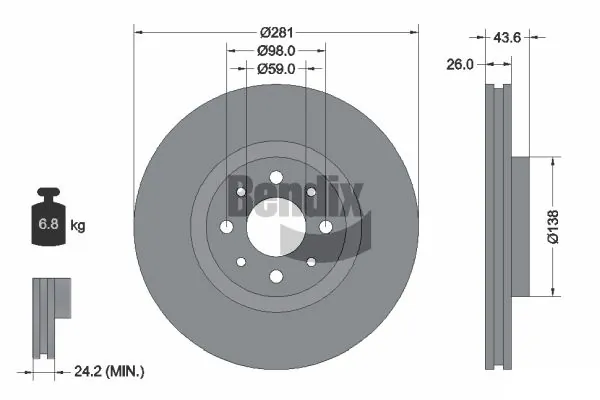 BDS1134 Jurid/Bendix