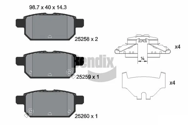 Comprar Pastillas de freno traseras de disco Suzuki Swift V AZ a bajo precio