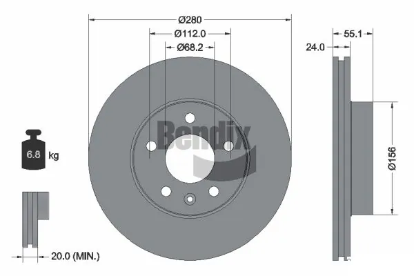 BDS1309HC Jurid/Bendix