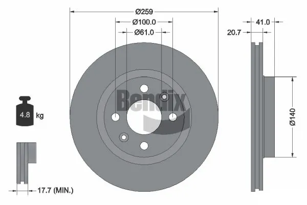 BDS1004 Jurid/Bendix
