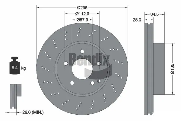 BDS1303HC Jurid/Bendix