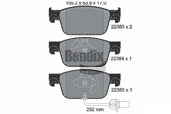 BPD1359 Jurid/Bendix
