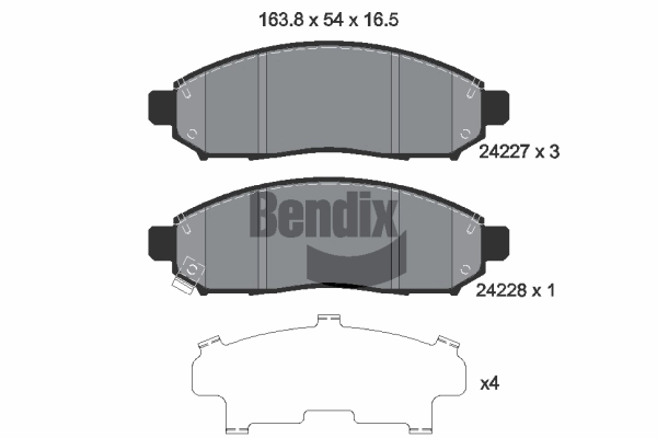 BPD1380 Jurid/Bendix