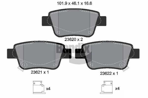 BPD1358 Jurid/Bendix