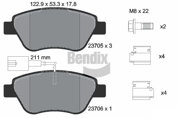 BPD1028 Jurid/Bendix