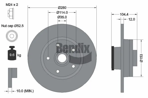 BDS1112 Jurid/Bendix