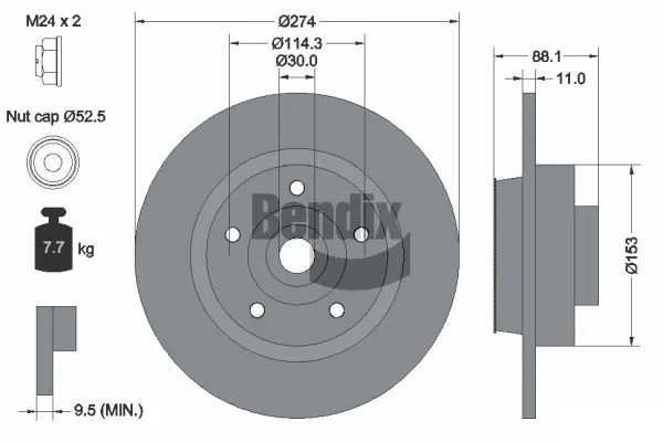 BDS1163 Jurid/Bendix
