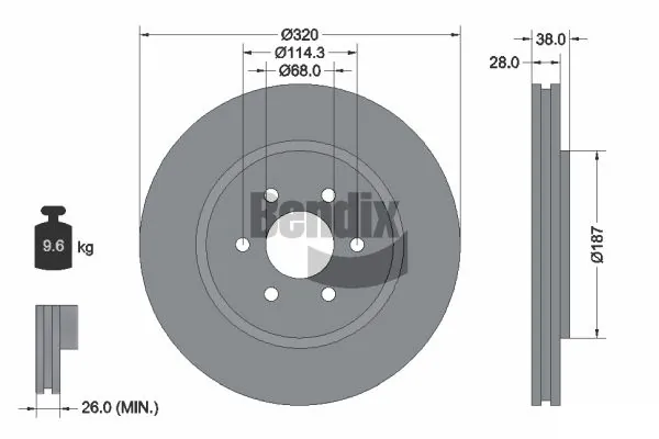 Frenos delanteros Nissan Navara  desde 73,40 €
