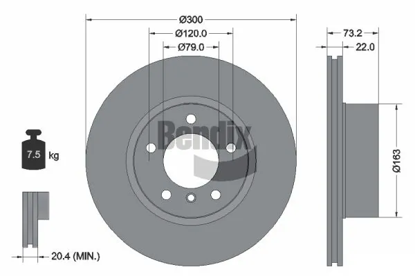 BDS1262HC Jurid/Bendix