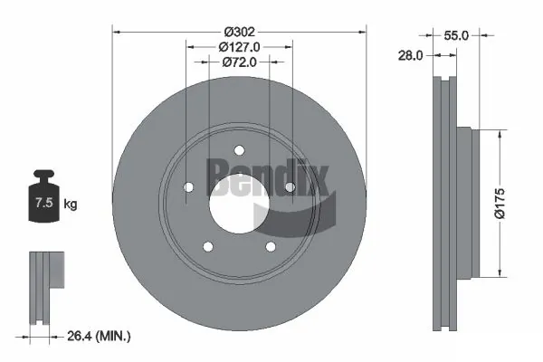 BDS2057 Jurid/Bendix