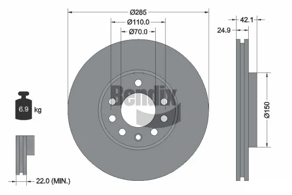 BDS1155HC Jurid/Bendix