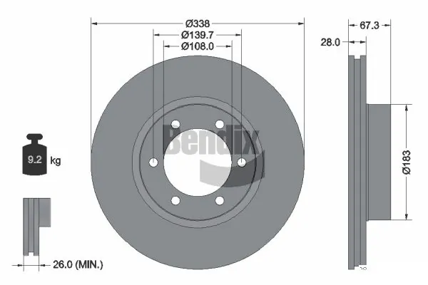 BDS1373 Jurid/Bendix