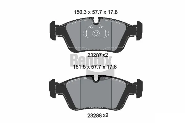 Comprar Pastillas de freno delanteras de disco BMW 3  E36 a bajo precio
