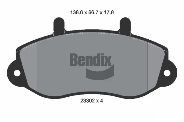 BPD1360 Jurid/Bendix