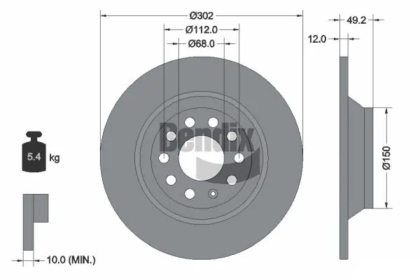 BDS1166 Jurid/Bendix