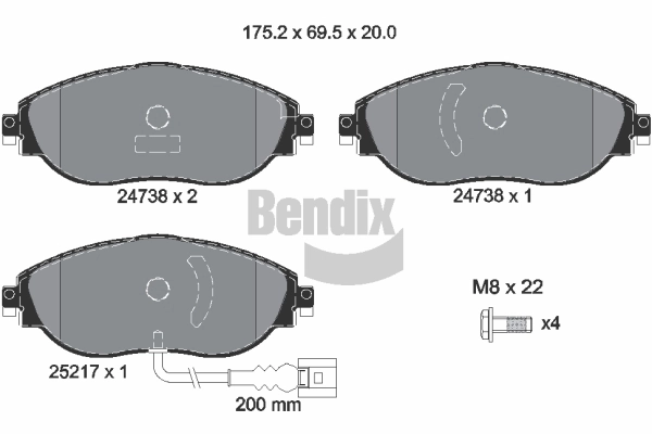 BPD1302 Jurid/Bendix