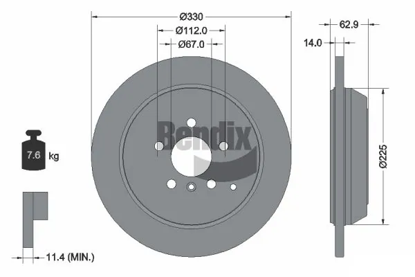 BDS1304 Jurid/Bendix