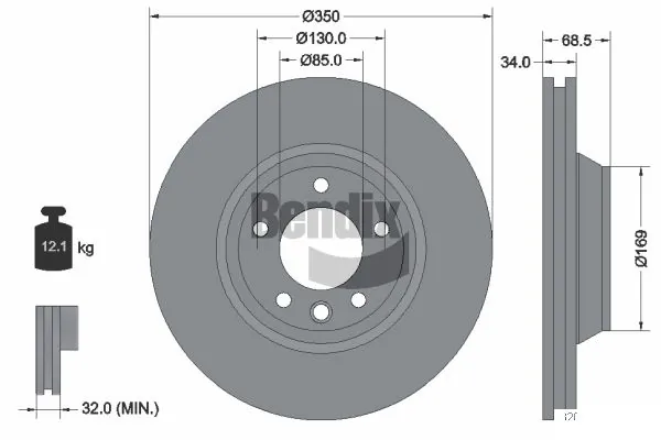 BDS1546LHC Jurid/Bendix
