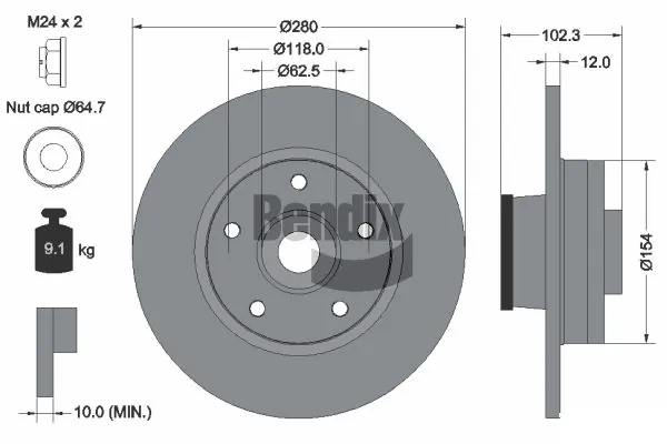 BDS1061 Jurid/Bendix