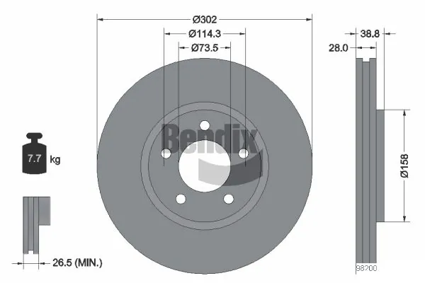 BDS1886 Jurid/Bendix