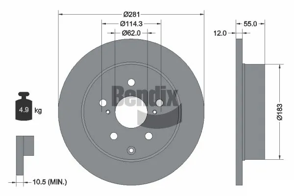 BDS1333 Jurid/Bendix