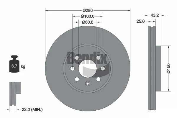 BDS1423 Jurid/Bendix