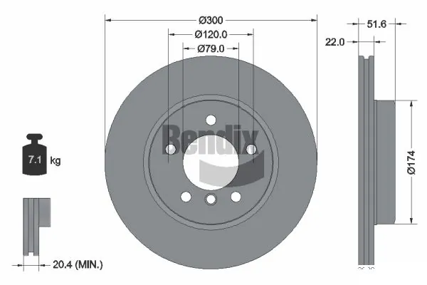 BDS1159HC Jurid/Bendix