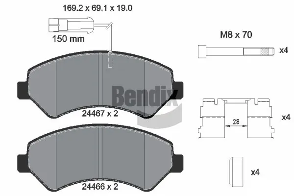 BPD1220 Jurid/Bendix