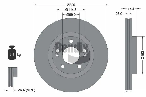BDS1417 Jurid/Bendix