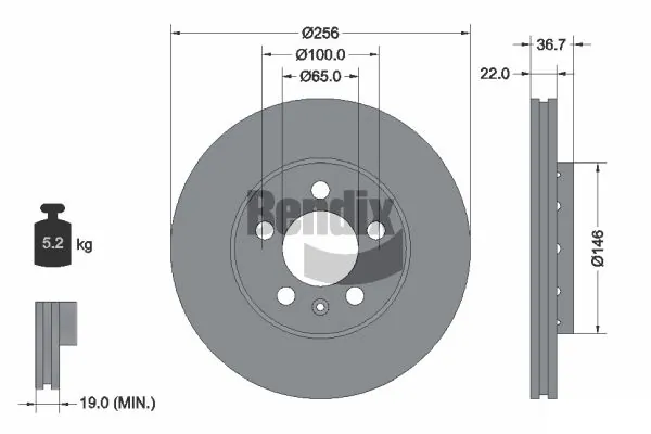 BDS1002HC Jurid/Bendix