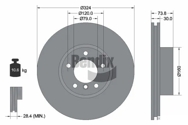 BDS1695HC Jurid/Bendix