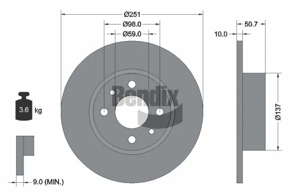 BDS1110 Jurid/Bendix