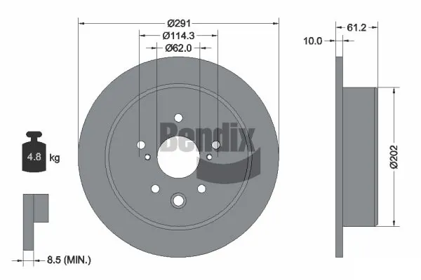 BDS1875 Jurid/Bendix