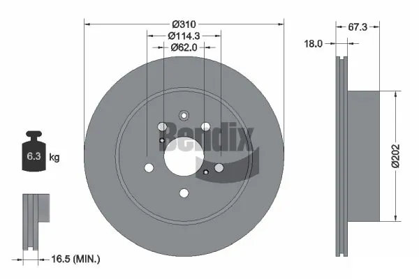 BDS1768 Jurid/Bendix