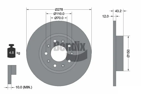 BDS1416 Jurid/Bendix