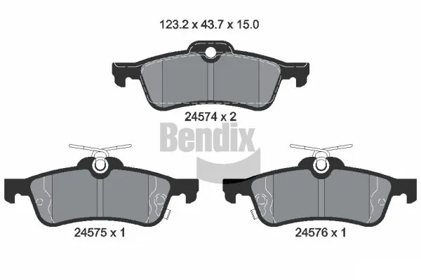 BPD1440 Jurid/Bendix