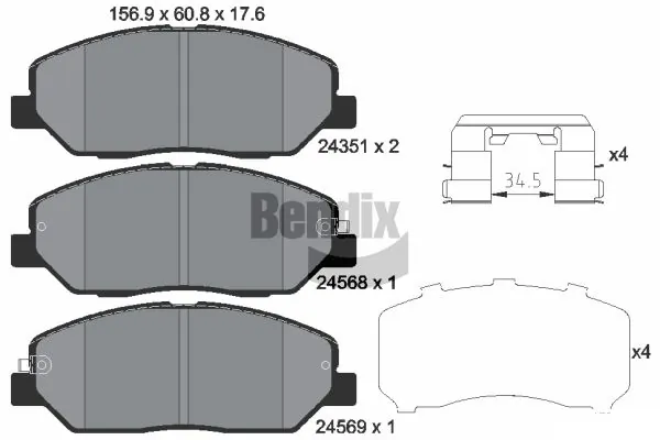 BPD1354 Jurid/Bendix