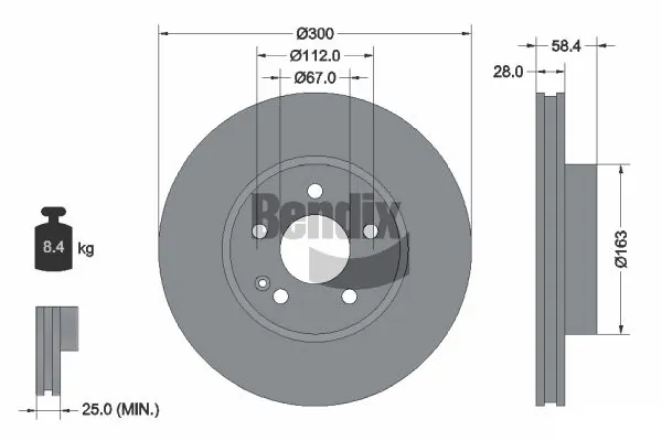 BDS1050 Jurid/Bendix