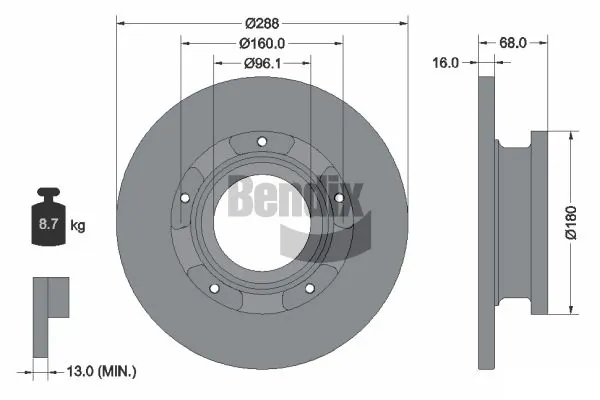 BDS1276 Jurid/Bendix