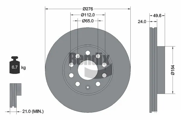 BDS1175HC Jurid/Bendix