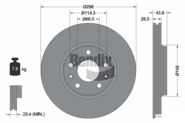 BDS1030 Jurid/Bendix