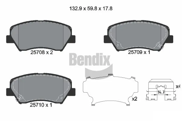 BPD1365 Jurid/Bendix