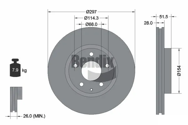 BDS1640 Jurid/Bendix