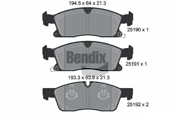 BPD2232 Jurid/Bendix