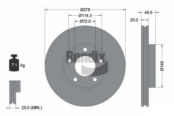 BDS1287 Jurid/Bendix