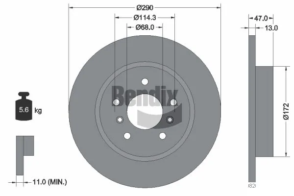 BDS1487 Jurid/Bendix
