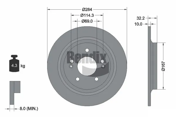 BDS2174 Jurid/Bendix