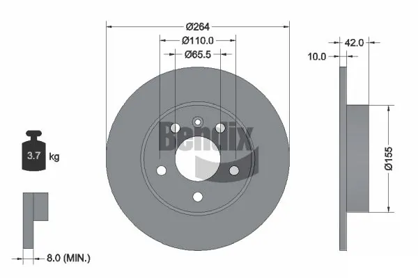 BDS1038 Jurid/Bendix